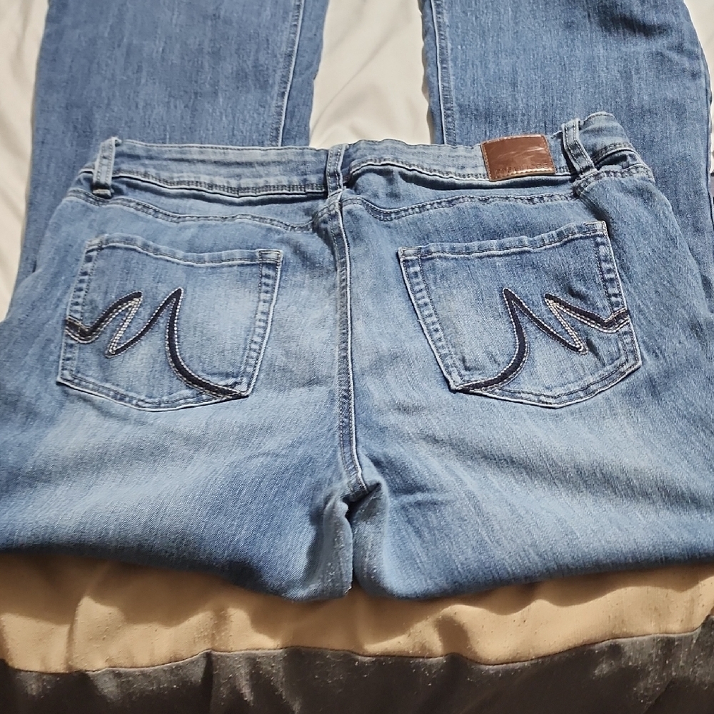 Maurices Light Blue Straight Leg Jeans